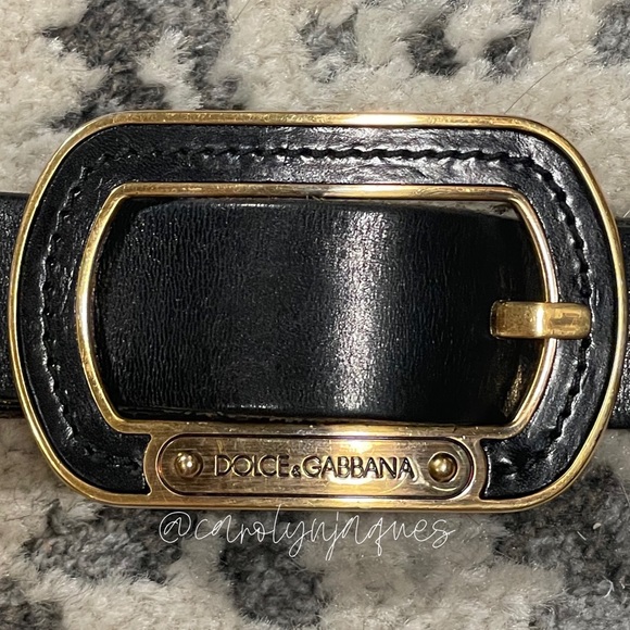 Authentic Dolce & Gabbana Leather Belt - Picture 4 of 10